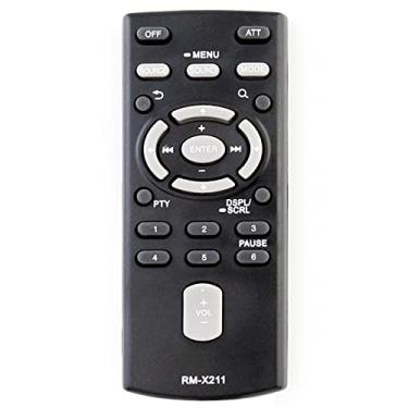 Imagem de Allimity Controle remoto de substituição RM-X211 RMX211 compatível com Sony FM/AM Compact Disc Player CDX-G1201U CDX-G1200U CDX-G1202U CDX-G3200UV CDX-G3205UV WX-800UI CDX-G3150UP CDX-G3100UP