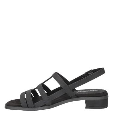 Imagem de Easy Street Sandália feminina de salto Merline, Preto, 5.5