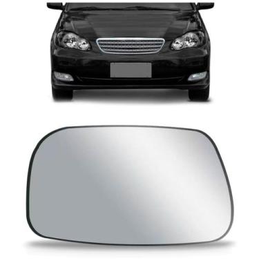 Imagem de Lente Espelho Retrovisor Corolla 2003 2004 2005 2006 2007 - METAGAL 2,