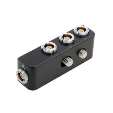 Imagem de HangTon 0B 2 Pinos Fêmea 1 Para 3 Cabo Divisor De Energia Adaptador Bateria, Câmera Sony Arri Alexa Vermelha, Monitor, Receptor