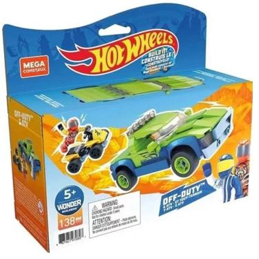 Imagem de Mega Construx Carrinho HOT Wheels Montagem OFF-DUTY Mattel GYG19