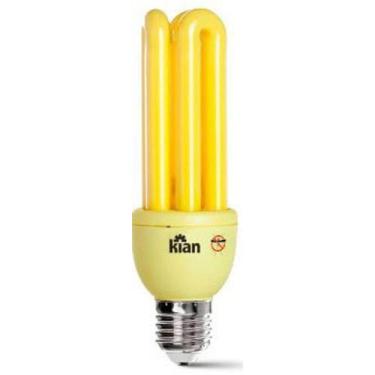 Imagem de Lâmpada Eletrônica Anti-Inseto 21W 3U 220V Amarelo - Kian