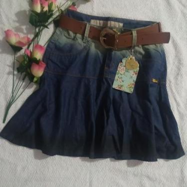Imagem de Saias jeans evangélica - Menina solta