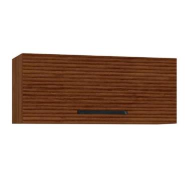 Imagem de Armário Refrigerador 700 Ametista Nogueira Ripado - CASA H