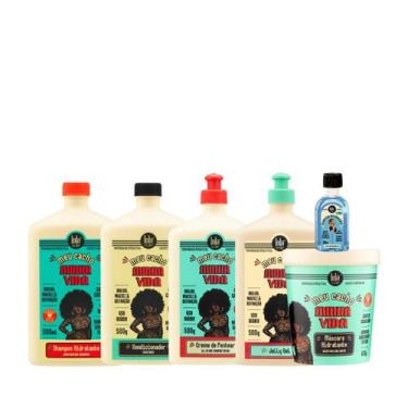 Imagem de Kit Lola Meu Cacho Minha Vida Completo + Danos Vorazes Óleo Reparador 