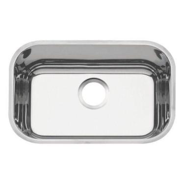 Imagem de Cuba Retangular Inox 47x30x17AB - Tramontina