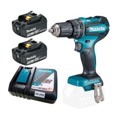 Imagem de Parafusadeira Furadeira 18V DHP485Z C/ 2 Baterias 3Ah Makita