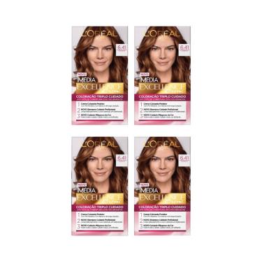 Imagem de Coloraçao Imedia 6.41 Marrom-Kit C/4Un