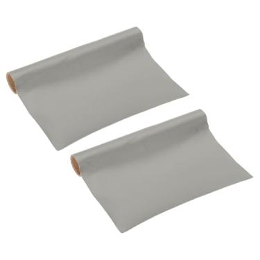 Imagem de PATIKIL Patch de reparo de couro, 2 peças de 20 x 30 cm kit de reparo de fita autoadesiva de vinil para sofás, sofás, bancos, cadeiras, armários, bolsas, cinza