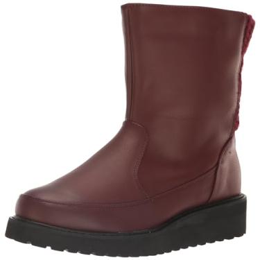 Imagem de MUK LUKS Bota feminina Slope Natalie Fashion, Vinho, 6.5