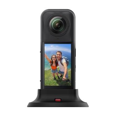 Imagem de VBESTLIFE Montagem da Câmera Base de Suporte para X5, Montagem de Desktop Anti -deslizamento de Silicone, Estabilizador do Adaptador de Suporte Cardal para Acessórios de Câmera de Ação X5