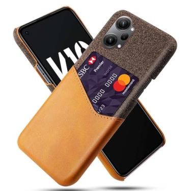 Imagem de Capa para OPPO K10 Pro,Anti-deslizamento,Proteção contra quedas de 360°,Resistência à impressão digital,Tela e caso de couro PU com 1 slot de cartão atrás-Brown