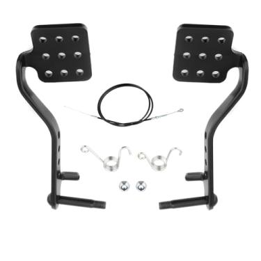 Imagem de DROMEDARY Pedal de freio Go Cart com kit de cabo do acelerador de 71 polegadas Predator 212cc 196cc 6,5hp