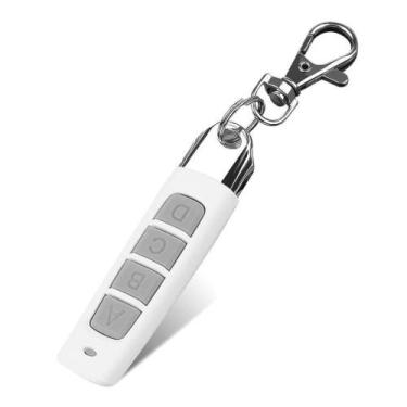 Imagem de KIT 5 Controle Branco Portão Automático 433,92Mhz Alarmes - AAS
