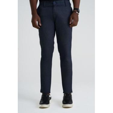 Imagem de Calca Docthos Slim Sarja Flame, 029 azul noite, 38