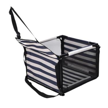 Imagem de GLOGLOW Assento de Carro para Cachorro, Portador Dobrável de Segurança para Animais de Estimação Oxford Plow Pet Case Com PVC para Cães de Gatos Adequados para Viagens Ao Ar Livre Em