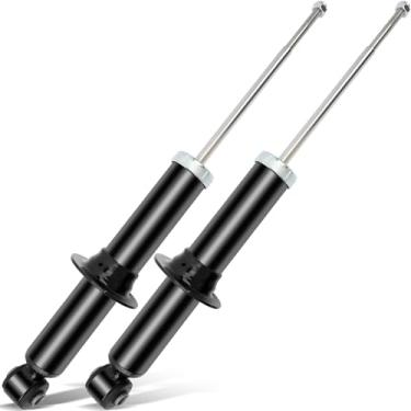 Imagem de Conjunto de 2 peças de amortecedor traseiro compatível com Jeep Compass Patriot/Dodge Caliber traseiro esquerdo e direito # 341654, 72401, 5105179AE, 5105179AF, 5105179AG