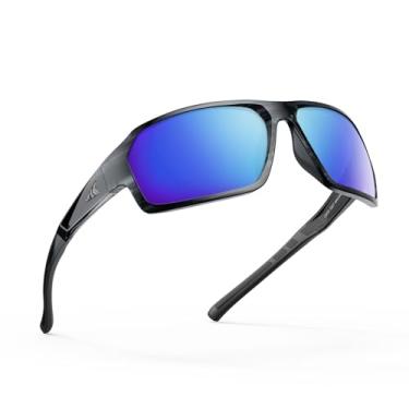 Imagem de KastKing Óculos De Sol Polarizados Chippewa – Proteção Uv400, Envoltório Completo, Lentes Tac De 1,0 Mm Para Pesca, Ciclismo E Esportes Ao Ar Livre