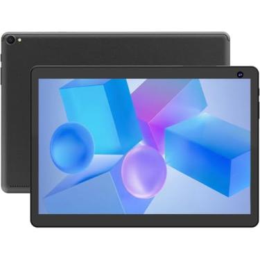 Imagem de Tablet Android 12, tablets de 10 polegadas, 4 GB de RAM + 32 GB ROM, suporte para expansão de 1 TB, tela sensível ao toque 1280 x 800 IPS, processador quad-core de 1,8 GHz, Bluetooth, câmera de 8 MP