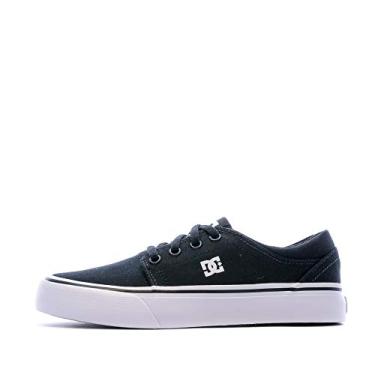 Imagem de T nis de skate DC para meninos Trase TX, Black/White, 2