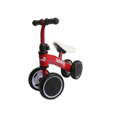 Imagem de Triciclo Balance Andador Sem Pedal Equilíbrio Vermelho