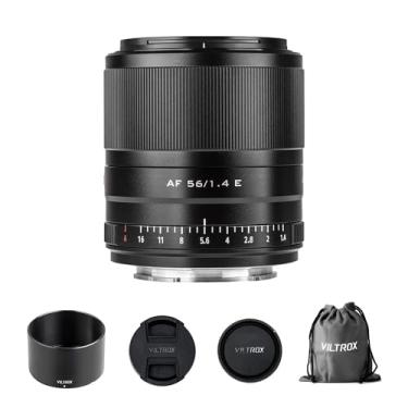 Imagem de VILTROX Lente de foco automático APS-C STM de 56 mm f/1.4 compatível com câmeras Sony E Mount A5100 A6000 A6100 A6300 A6400 A6500 A6600 NEX-6 A7S A7C A7 A7RLL/A, A7SLL/A, A7LL/A, A7RⅡ A7Ⅱ A7S A7R