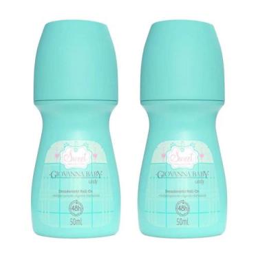 Imagem de Desodorante Giovanna Baby Roll-On Candy 50ml - Embalagem com 2 Unidade