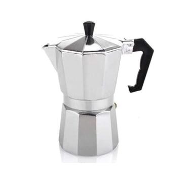 Imagem de Cafeteira Italiana Moka Expresso 9 Xícaras Manual Chaleira De Fogão Prática E Segura 450Ml