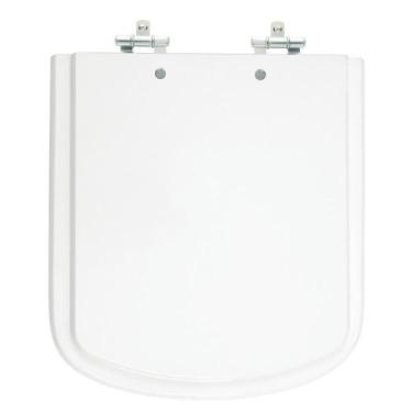 Imagem de Assento Laqueado Bali Branco Tampa Vaso Incepa Em Mdf Branco - Lojaroc