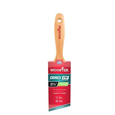Imagem de Wooster Pincel 4415-2 1/2 Chinex FTP Angular Varnish Paintbrush, 6 1/2 polegadas