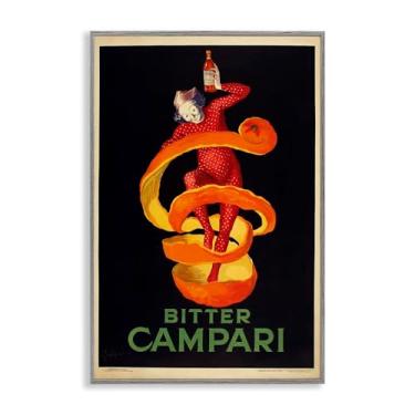 Imagem de Stupell Industries Design de arte giclée emoldurado cinza amargo Campari por Marcus Jules, 76 x 50 cm