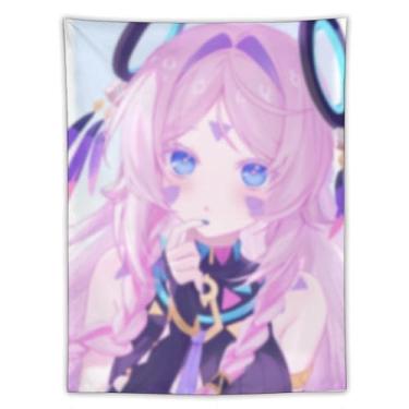 Imagem de LIEGBMEU Tapeçaria Sexy Hot Anime Girl 152.4 cmx203.2 cm Wall Quilt Art Whimsical Tapestry DecorationAF405