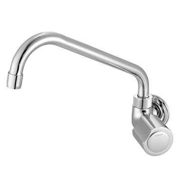 Imagem de Torneira para Cozinha de Parede Bica Moldável 1183 Linha Domus Cromado Meber