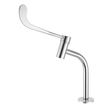 Imagem de Torneira para Lavatório de Bancada com 1/4 de Volta 1202 Linha Global Medic Cromado Meber