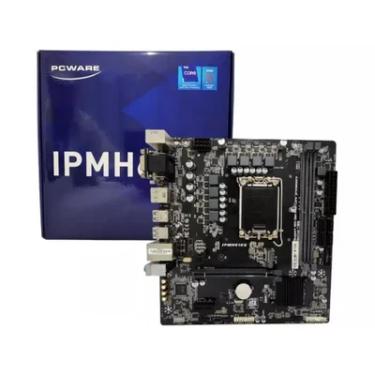 Imagem de Placa Mãe PCware Ipmh610g, Chipset H610, Intel LGA  1700, Matx, Ddr4