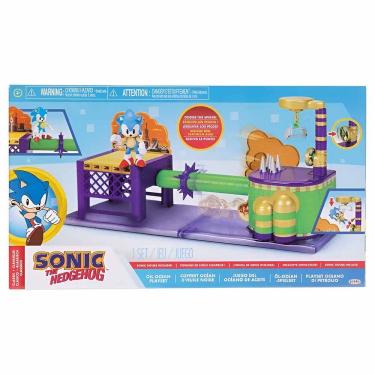 Imagem de Playset Zona De Petróleo Do Oceano Com Boneco - Sonic