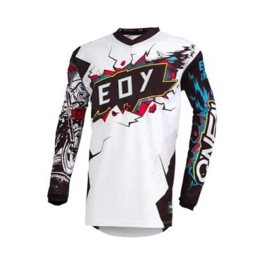 Imagem de Camisa De Motocross Respirável Para Adultos Verão Jersey De Corrida De