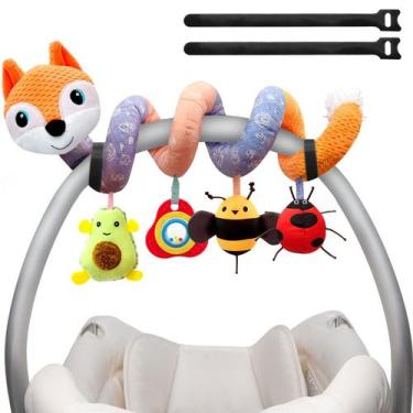 Imagem de Car Seat Toys MONSTIME Newborn Stroller 0-6 meses laranja