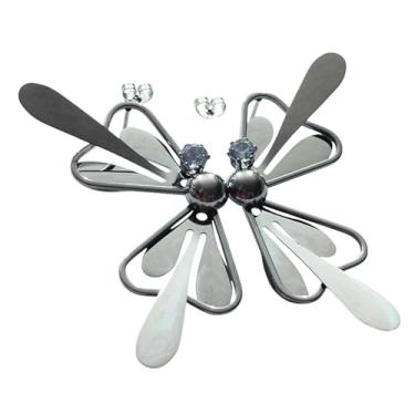 Imagem de Brinco Borboletas Delicadas e Deslumbrantes em Aço Inox