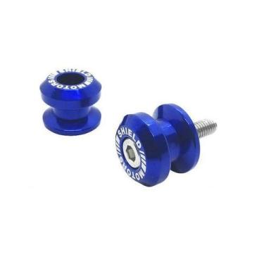 Imagem de Slider Traseiro Balança Shieldmotors Rosca M8 Preto Brilho