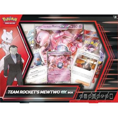 Imagem de Pokémon TCG: Team Rocket's Mewtwo ex Box - Inglês
