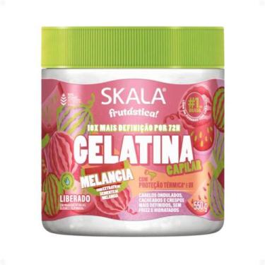 Imagem de Gelatina Capilar Skala Frutástica! Melancia Com Proteção Térmica 550g