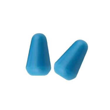 Imagem de DIAO79NI Básica métrica de 3,7 mm para guitarra de plástico com pontas de interruptor de 5 vias, captador para guitarra elétrica estilo Strat/Stratocaster, azul claro (conjunto de 2)