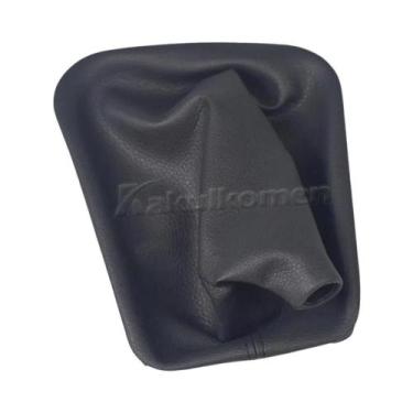 Imagem de Capa De Câmbio De Couro Preto Com Estrutura Para BMW E30 E36 E39 E46 E