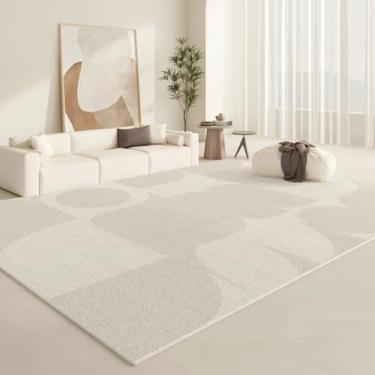 Imagem de Tapetes para sala de estar, macios e fofos, minimalistas, para sala de estar, engrossar a decoração do quarto, cabeceira (200x300 cm/F)