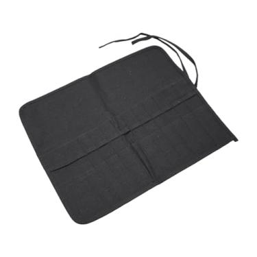 Imagem de MotiveTech Suporte para pincéis, organizador e protetor para pincéis de e óleo acrílico com 22 bolsos, bolsa estojo dobráveis