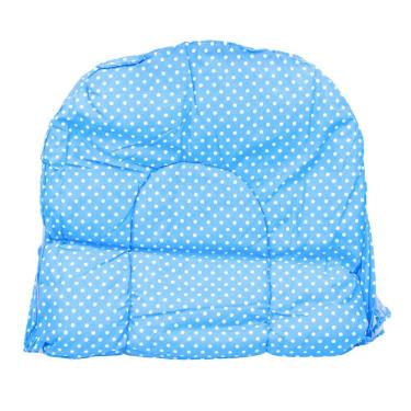 Imagem de Mini Berço De Bebe Portatil Com Mosquiteiro Ninho Acolchoado Azul