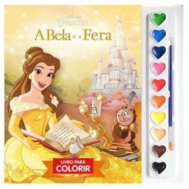 Imagem de Aquarela Disney - A Bela e a Fera - DCL