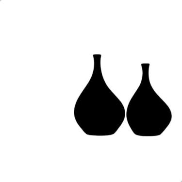 Imagem de Dupla de Vasos Decorativos Garrafas Cristal Laranja Amsterdã