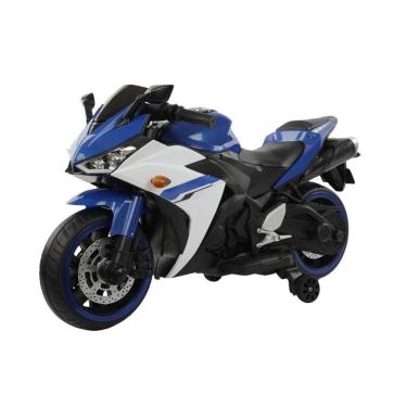 Imagem de Mini Moto Elétrica Azul Infantil 12V Importway Esportiva